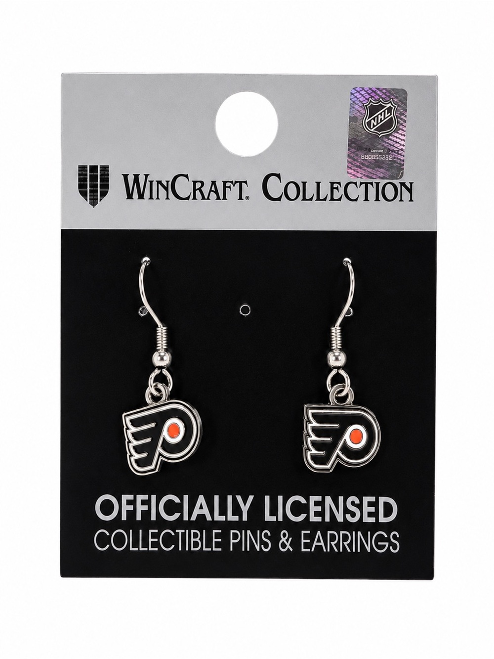 Philadelphia Flyers WinCraft Dangle Earrings NWT NHL Licensed